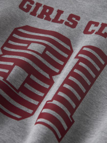 NAME IT Kort Sweatshirt Taya Grey Melange